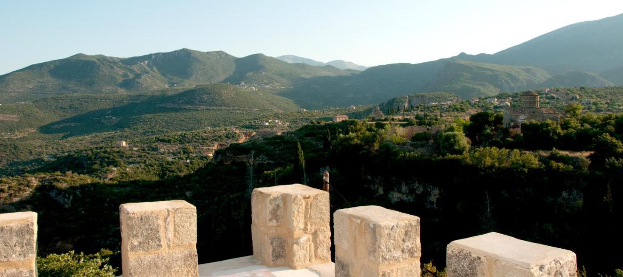 Pyrgos Fassea Kardamyli Villa Bagian luar foto