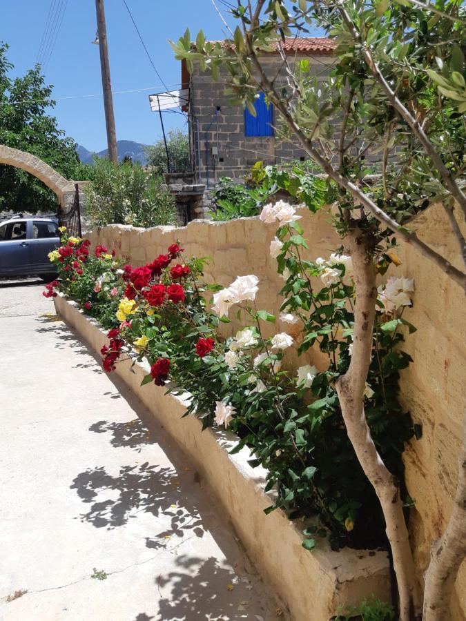Pyrgos Fassea Kardamyli Villa Bagian luar foto