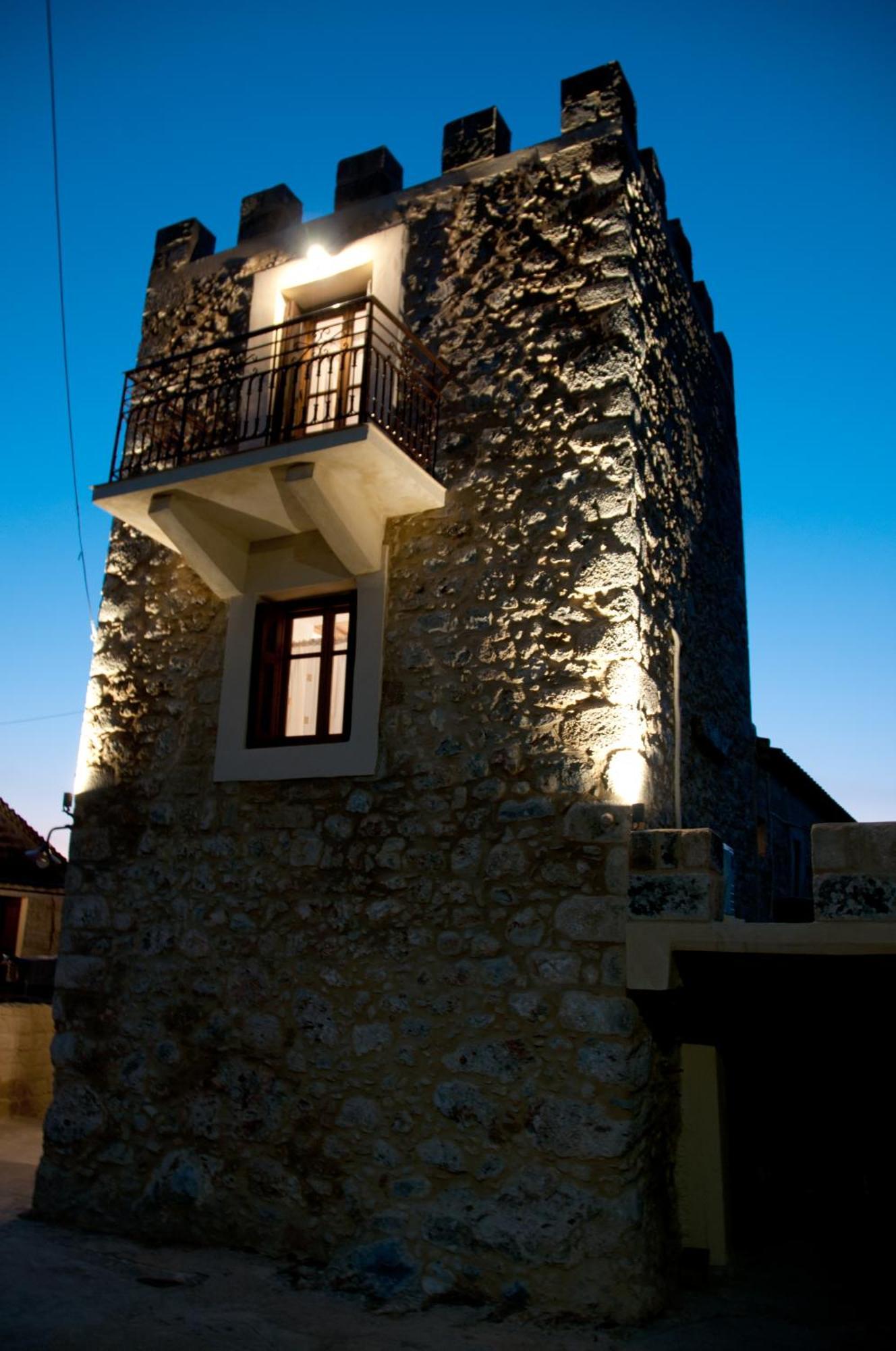 Pyrgos Fassea Kardamyli Villa Bagian luar foto