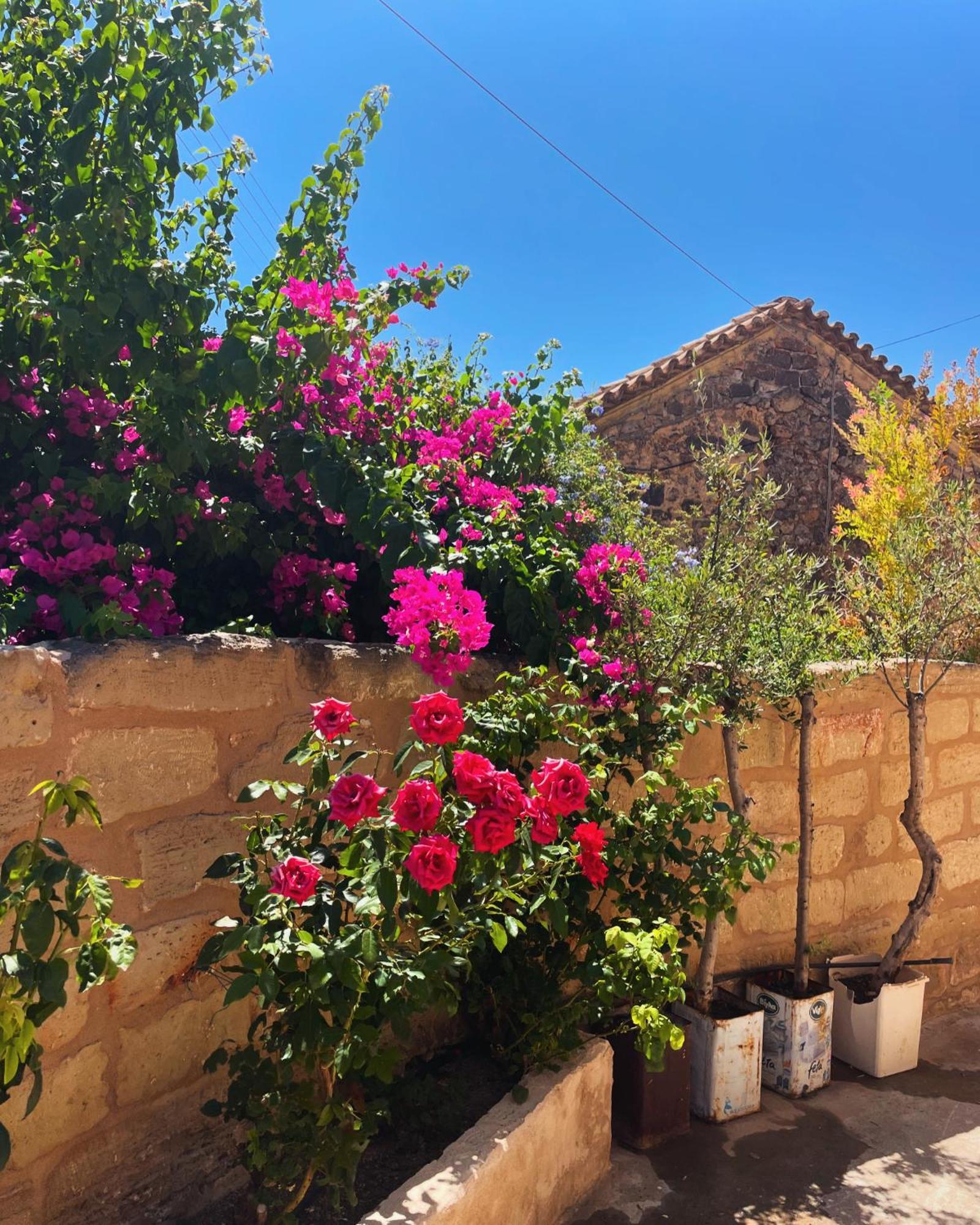 Pyrgos Fassea Kardamyli Villa Bagian luar foto